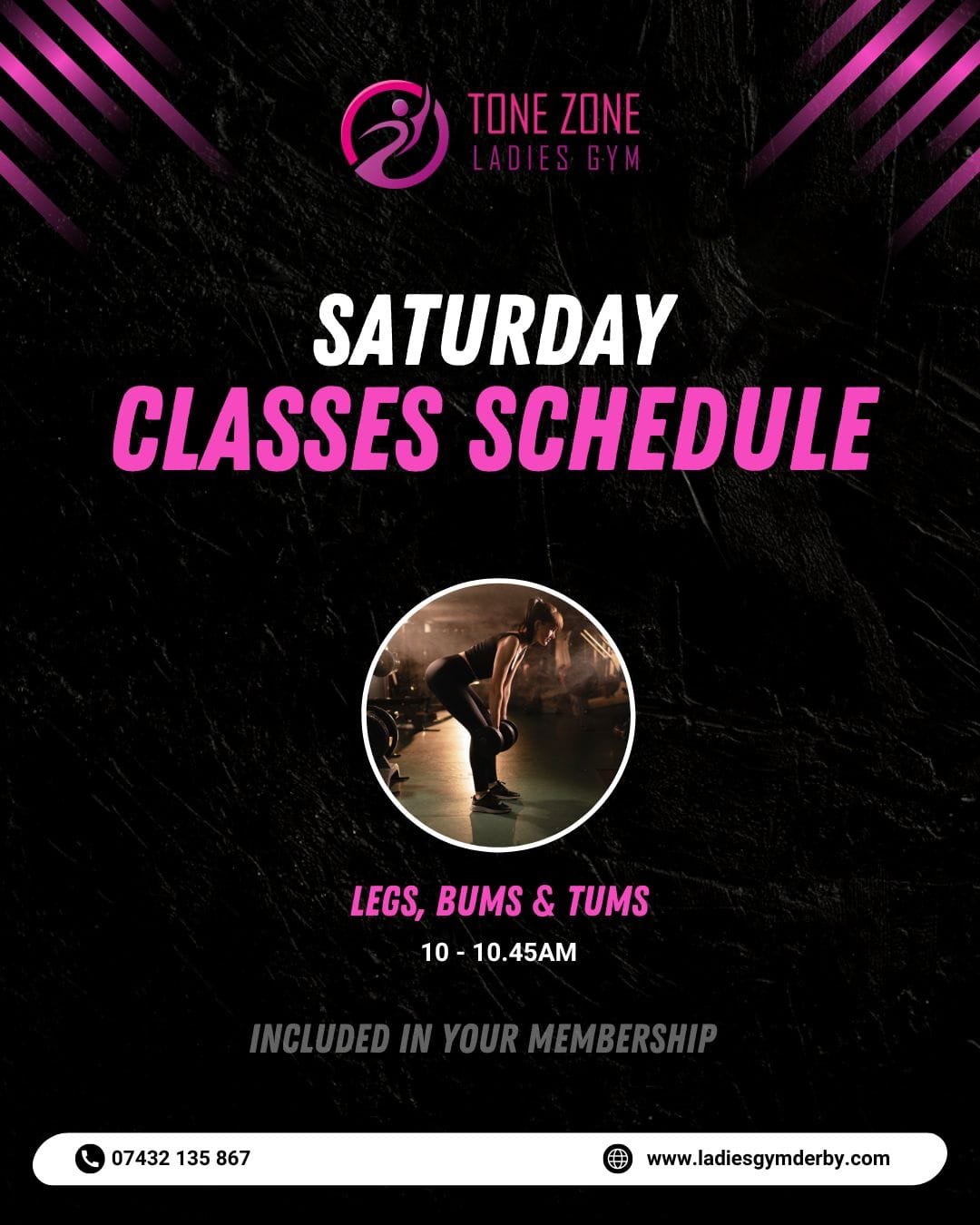 Tone Zone Ladies Classes (6) Tone Zone Classes - Exercise Classes Derby - Monday